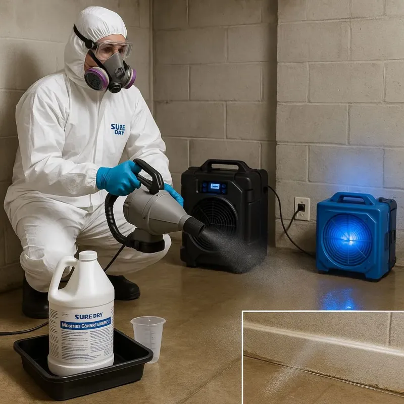 Sanitization and Odor Removal process in Mount Pleasant, TN