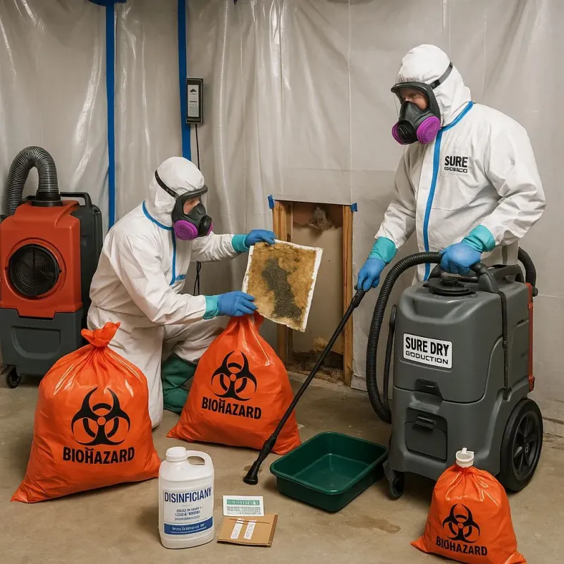Contaminated Water Handling Protocols process in Mount Pleasant, TN