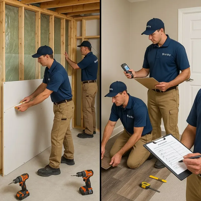 Repairs and Reconstruction process in Mount Pleasant, TN